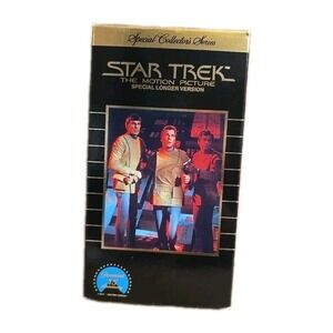 New Sealed Star Trek The Motion Picture Special Longer Version VHS Movie